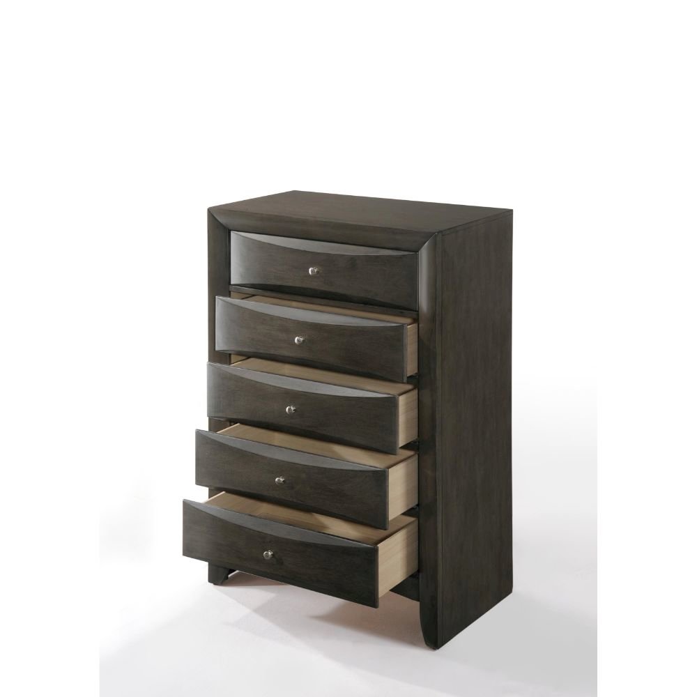 Ireland Chest Gray Oak. Picture 2