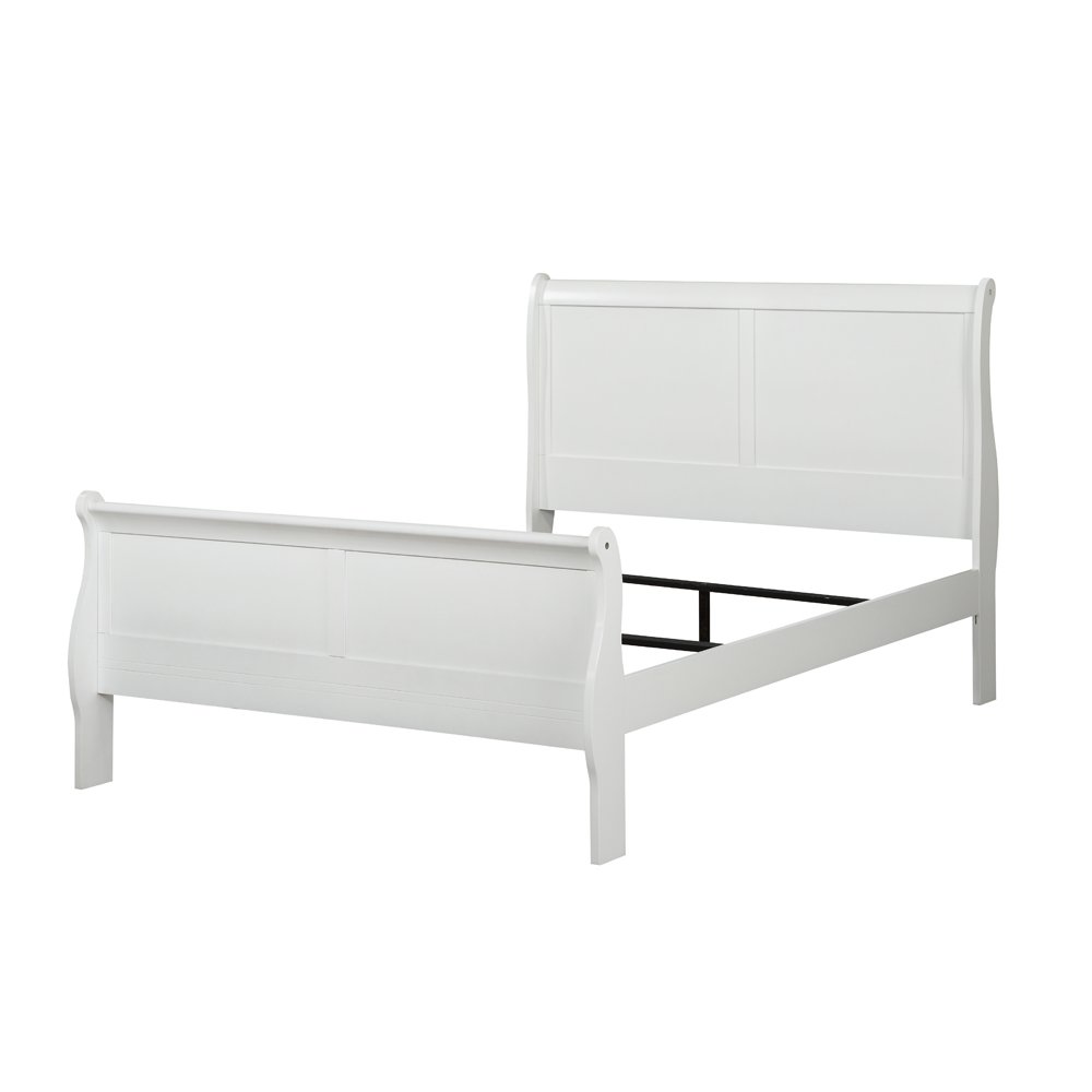 Louis Philippe Twin Bed White. Picture 2