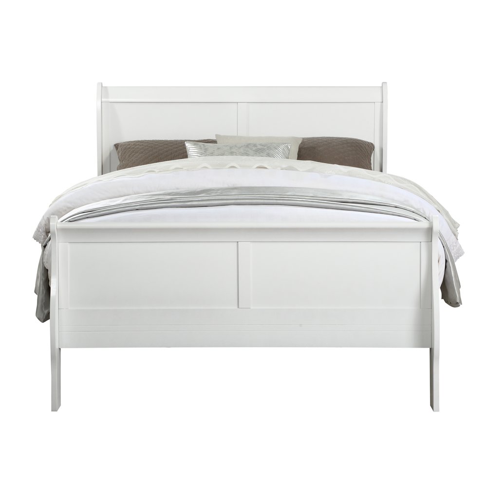 Louis Philippe Twin Bed White. Picture 3