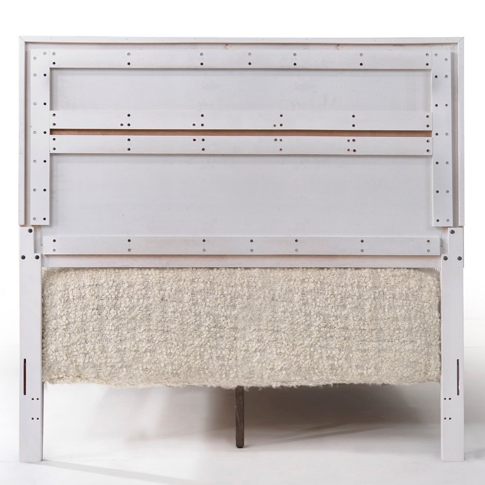 Naima Full Bed White. Picture 5