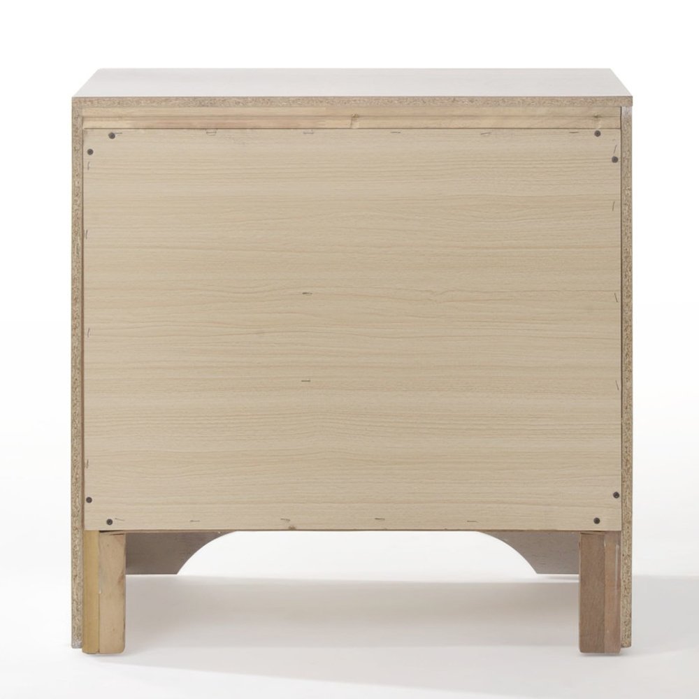 Naima Nightstand White. Picture 6