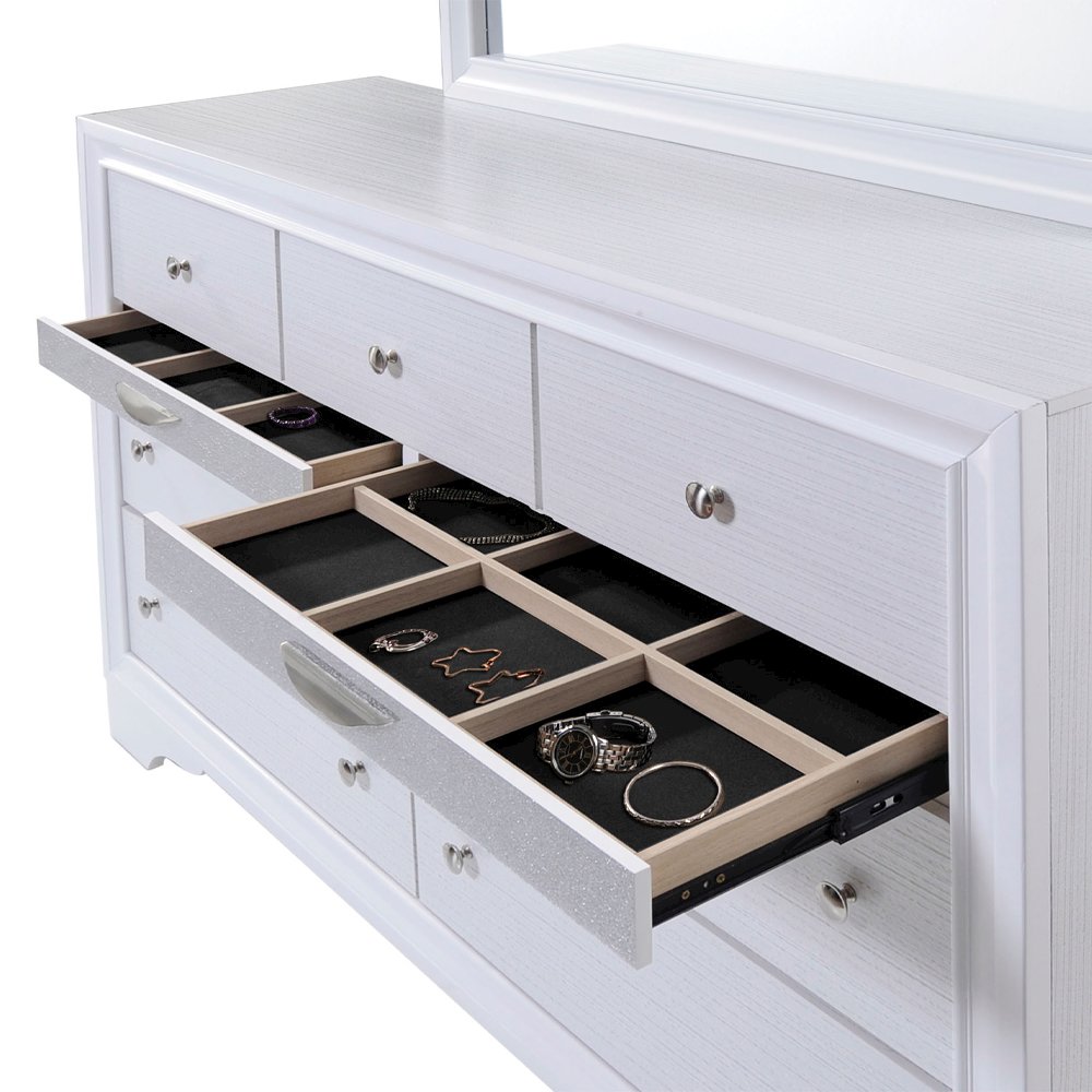 Naima Dresser White. Picture 6