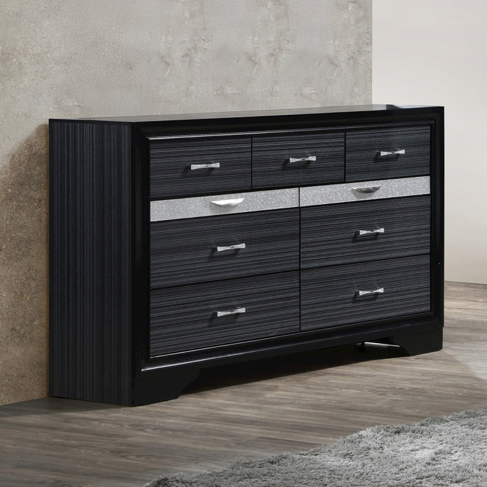 Naima Dresser Black. Picture 1