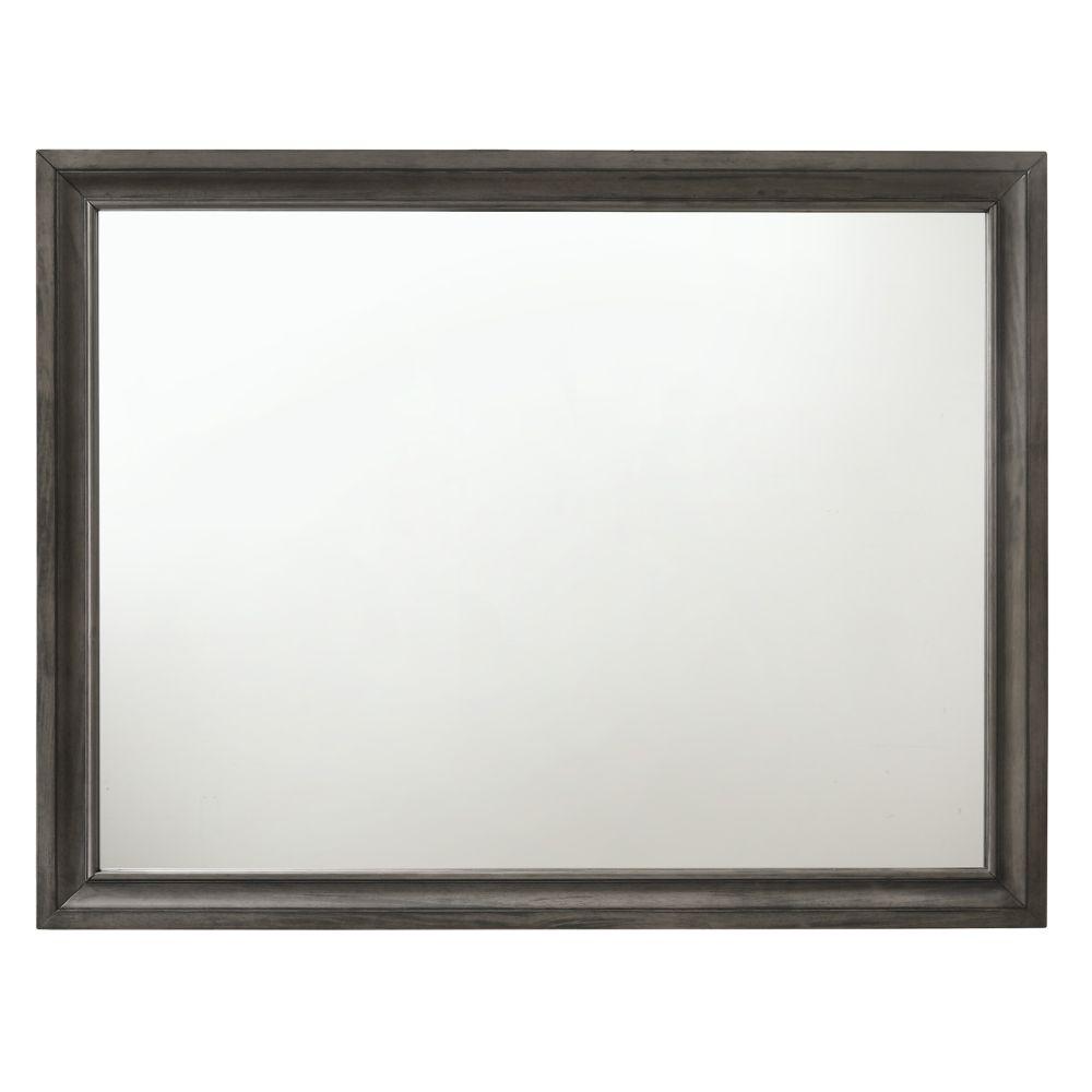 Naima Mirror Gray. Picture 1