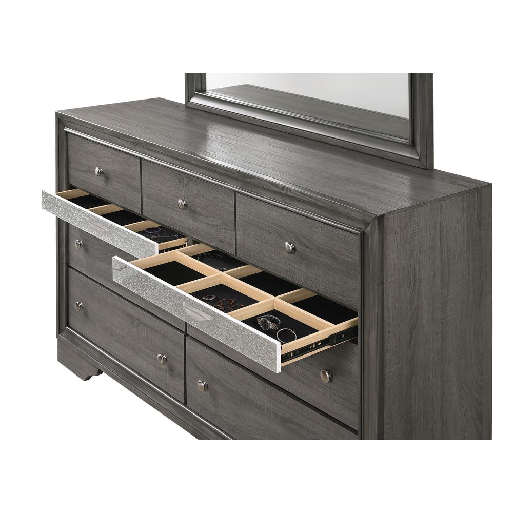 Naima Dresser Gray. Picture 4