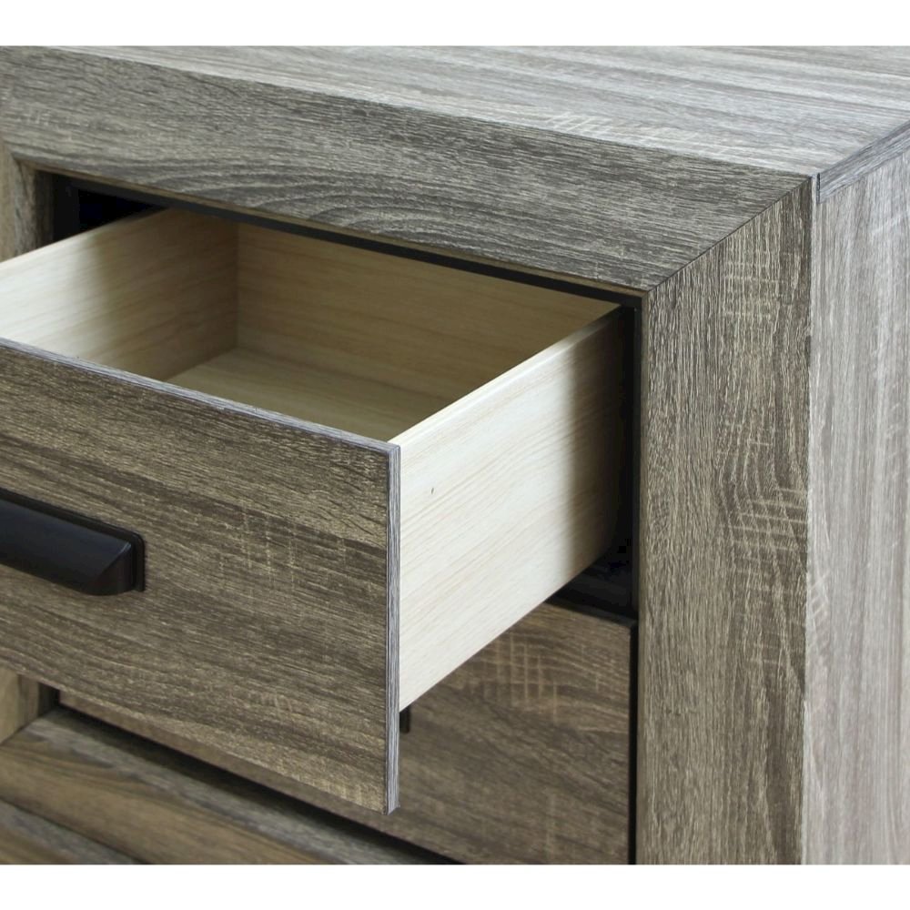 Lyndon Nightstand Weathered Gray Grain. Picture 4