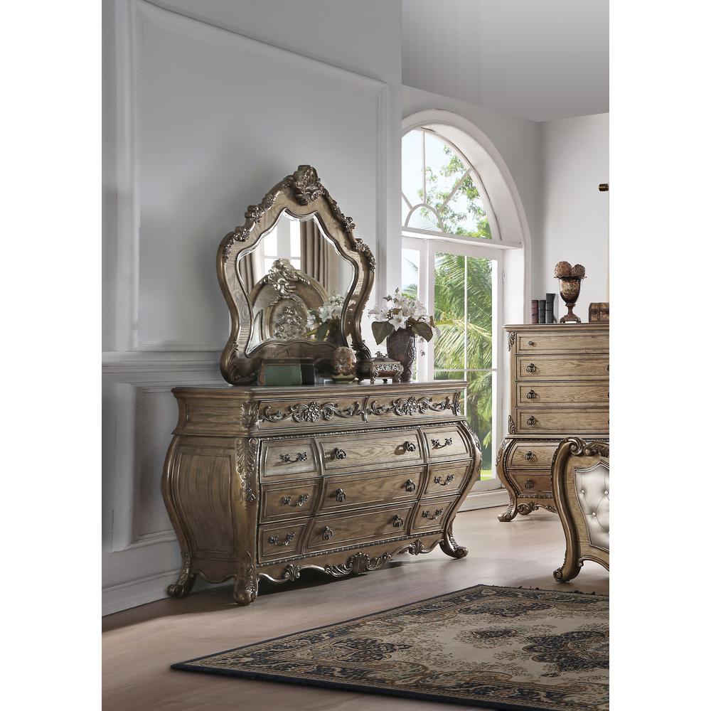 Ragenardus Mirror Vintage Oak. Picture 2