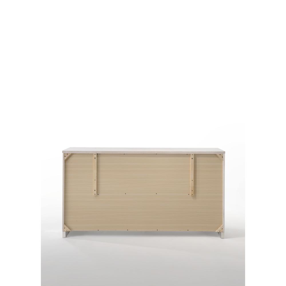Naima II Dresser White High Gloss. Picture 3