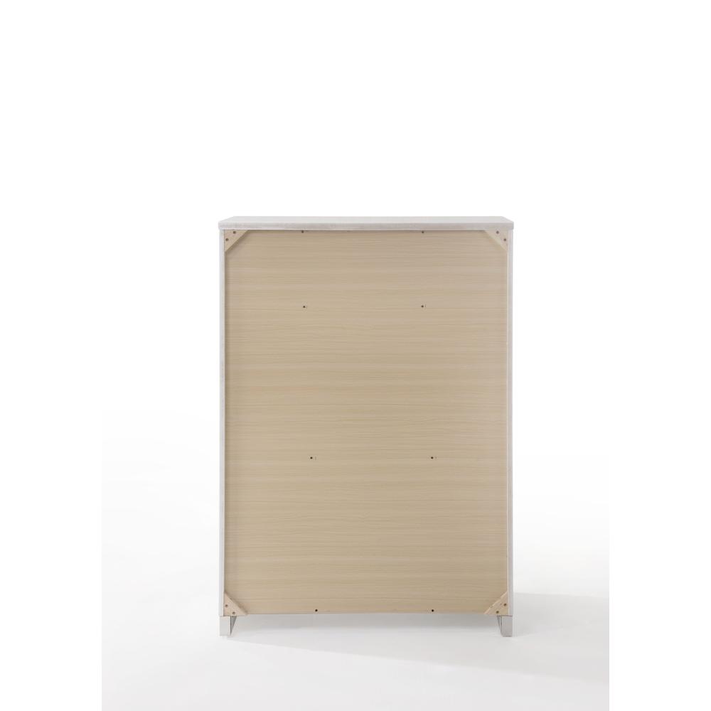 Naima II Chest White High Gloss. Picture 2