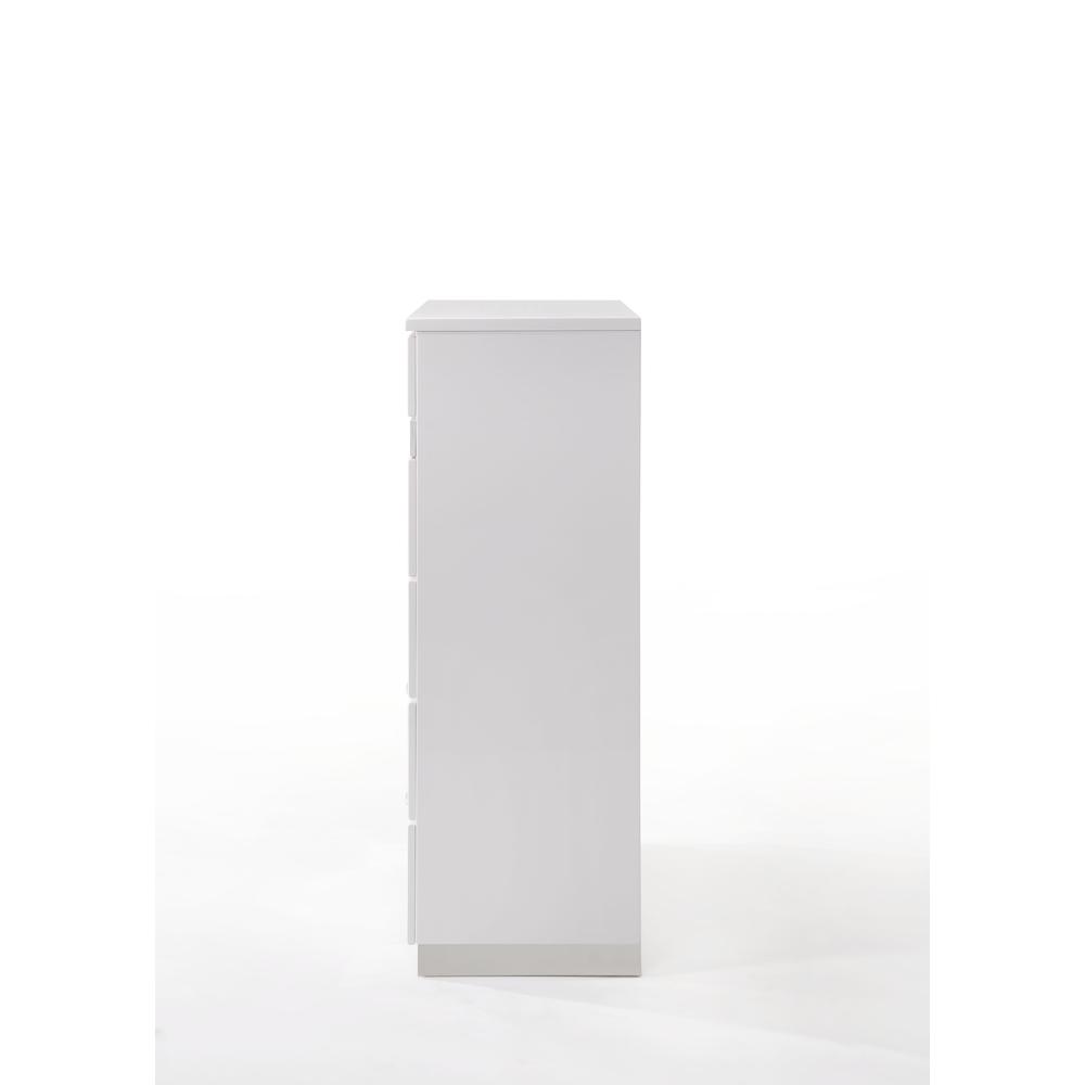 Naima II Chest White High Gloss. Picture 5