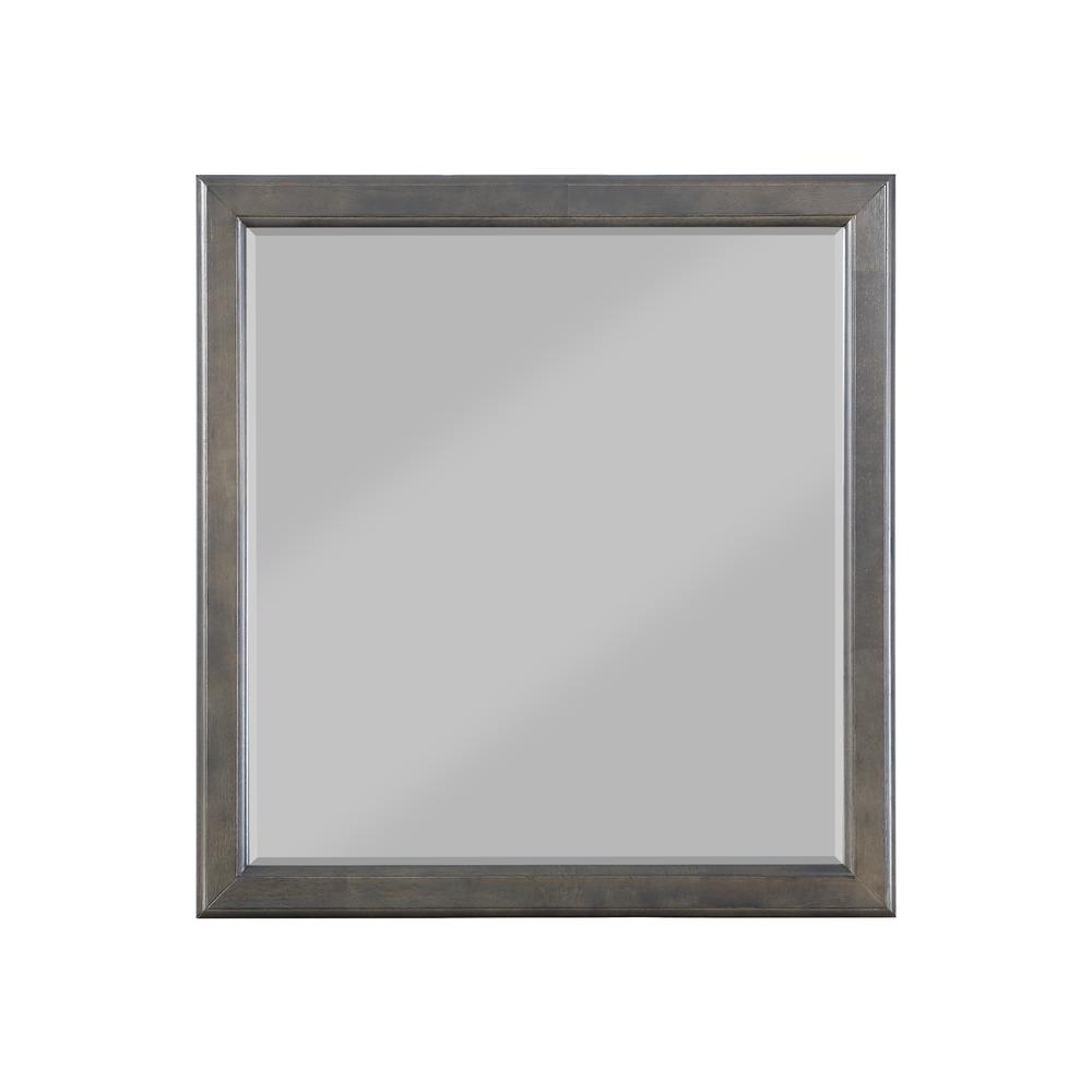 Louis Philippe Mirror Dark Gray. Picture 1