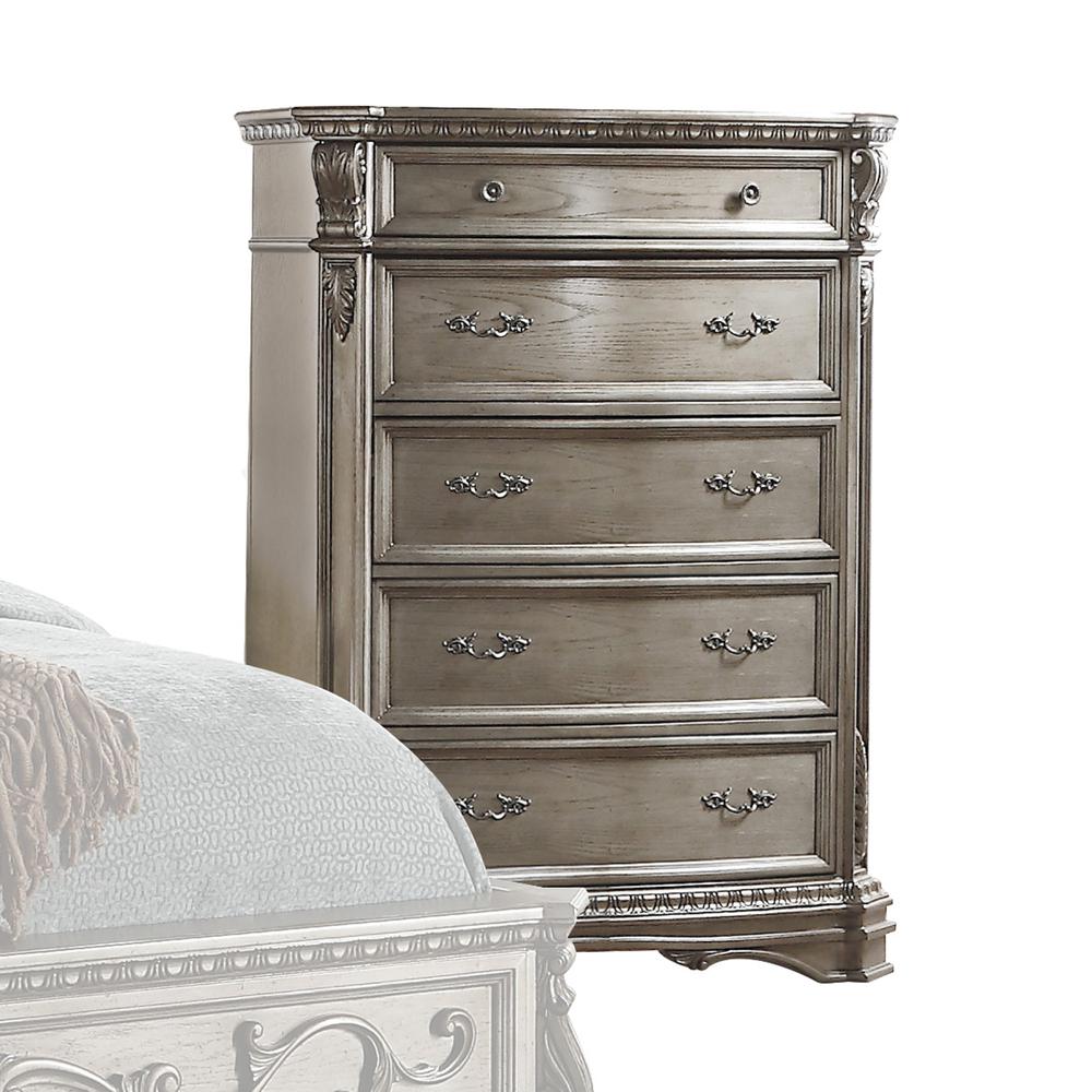 Northville Chest Antique Silver. Picture 1