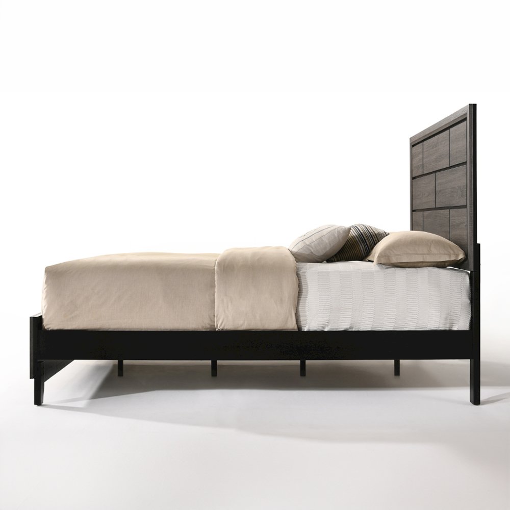 Valdemar Eastern King Bed Weathered Gray. Picture 4