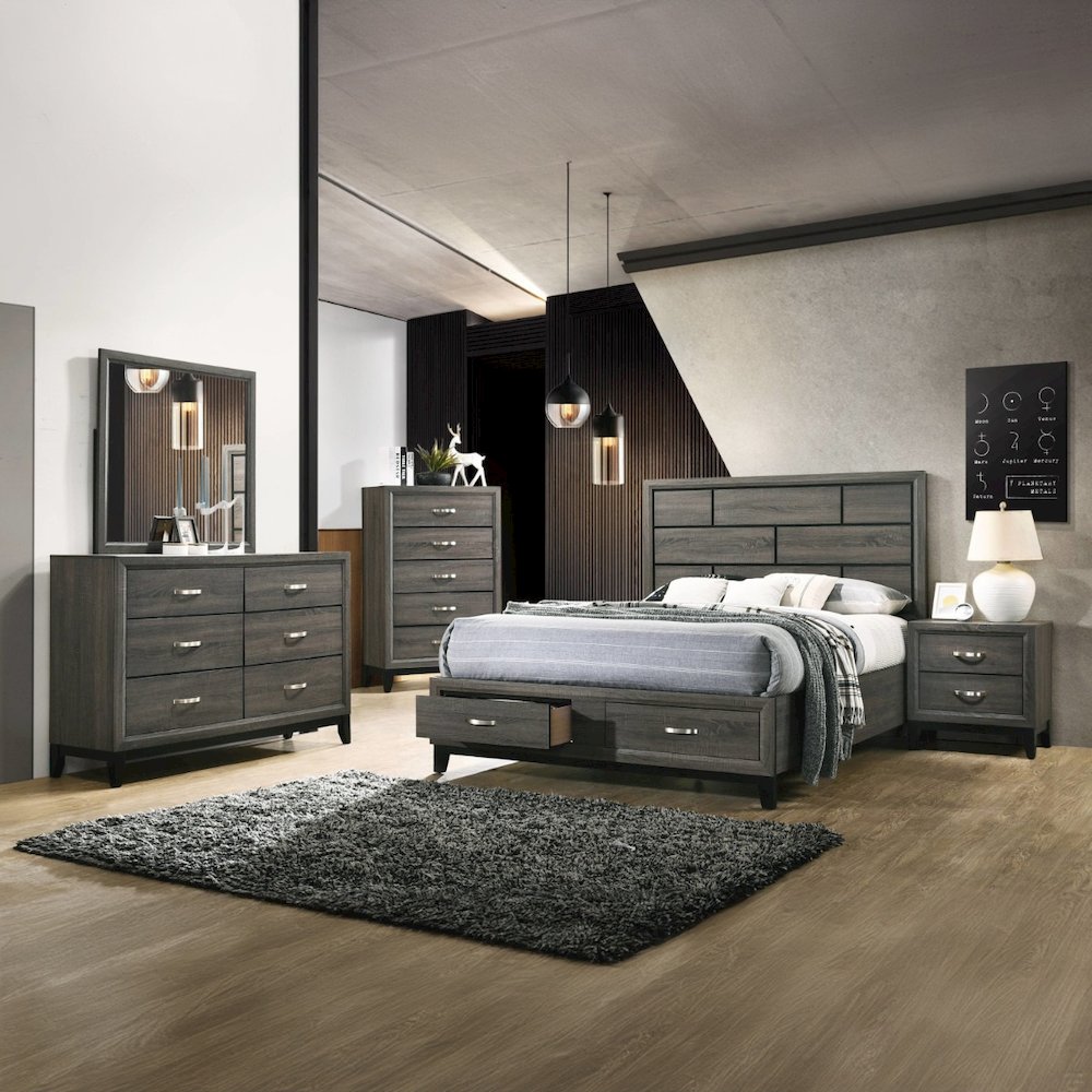 Valdemar Mirror Weathered Gray. Picture 7