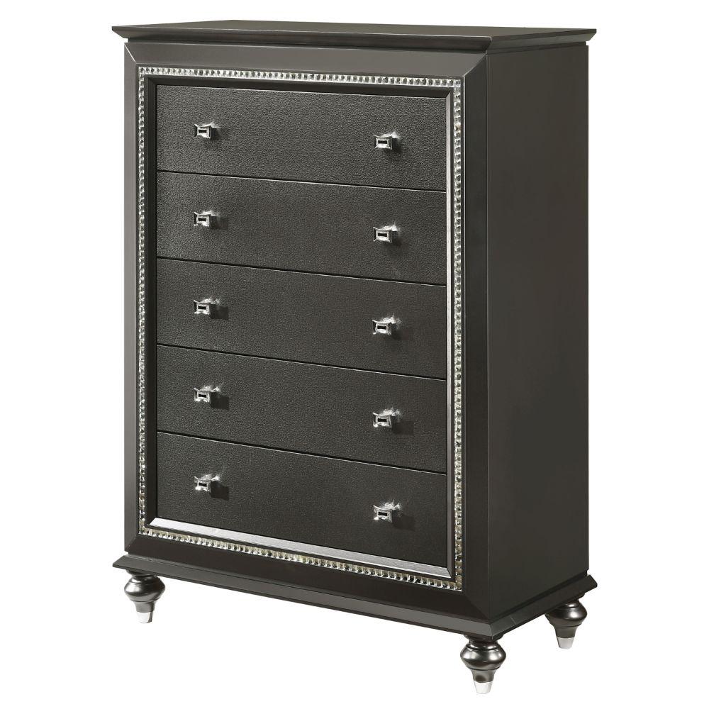 Kaitlyn Chest Metallic Gray. Picture 1