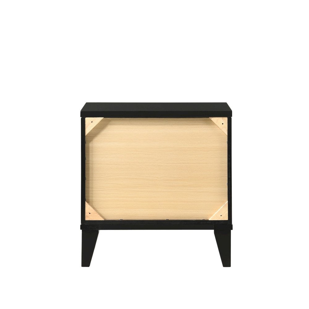 Chelsie Nightstand Black. Picture 5