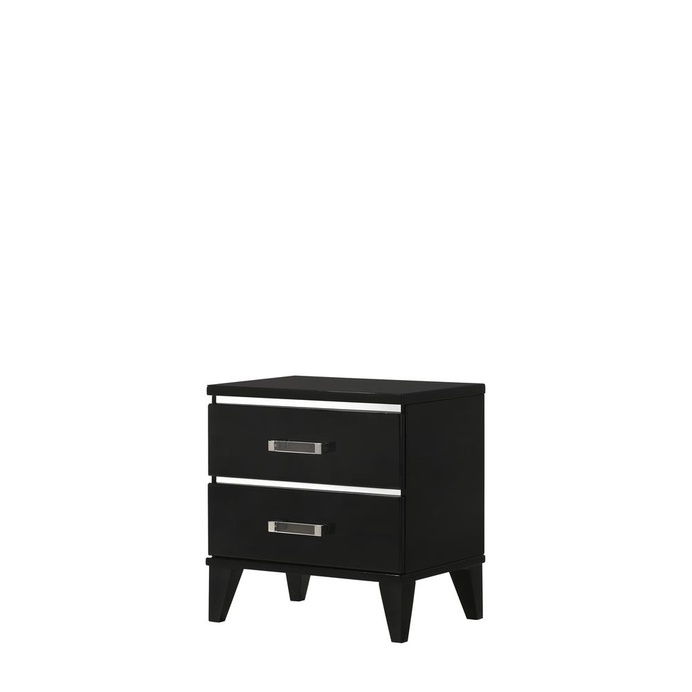 Chelsie Nightstandâ€¢ Black Finish (27413). Picture 3