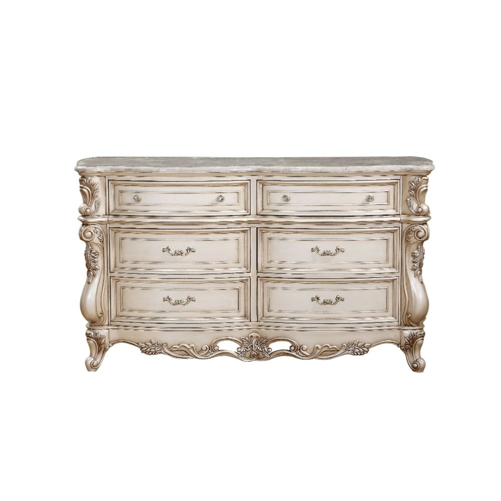 Gorsedd Dresser Natural Marble Top & Golden Ivory. Picture 2