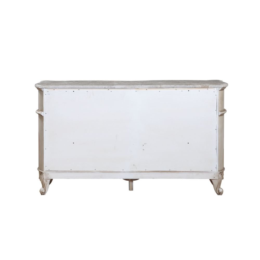 Gorsedd Dresser Natural Marble Top & Golden Ivory. Picture 4