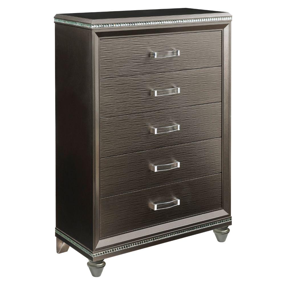 Sadie Chest Dark Champagne. Picture 1