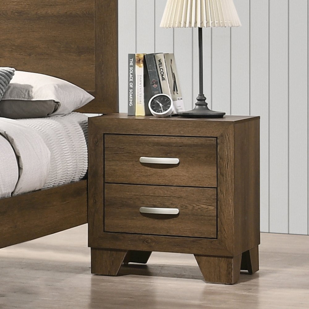 Miquell Nightstand Oak. Picture 1