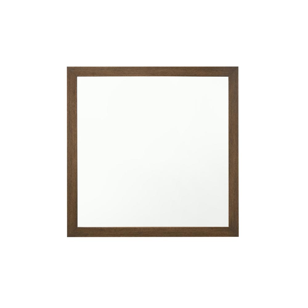 Miquell Mirror, Oak (28054). Picture 1