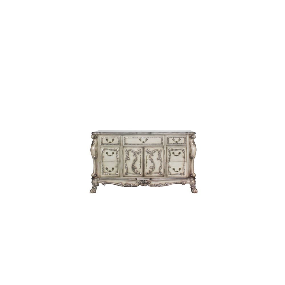 Dresden Dresser Vintage Bone White. Picture 2