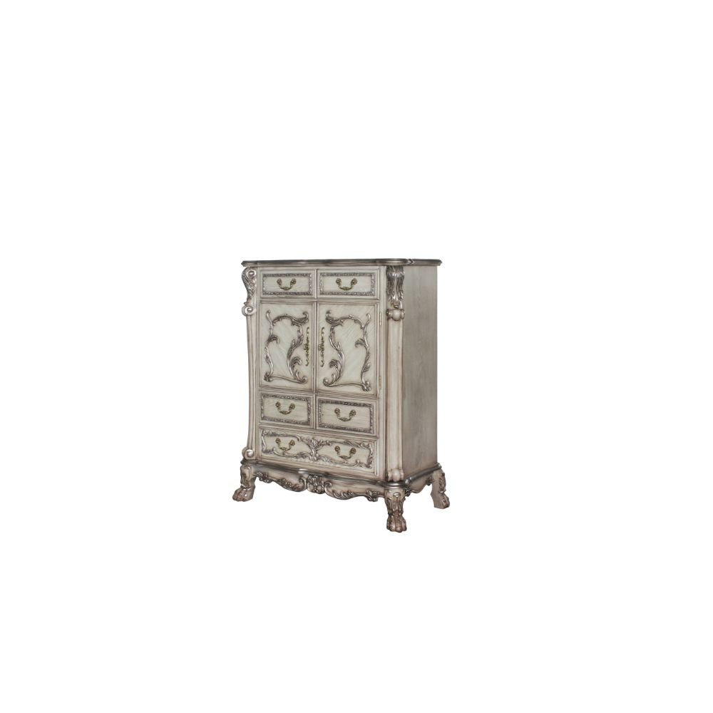 Dresden Chest Vintage Bone White. Picture 1
