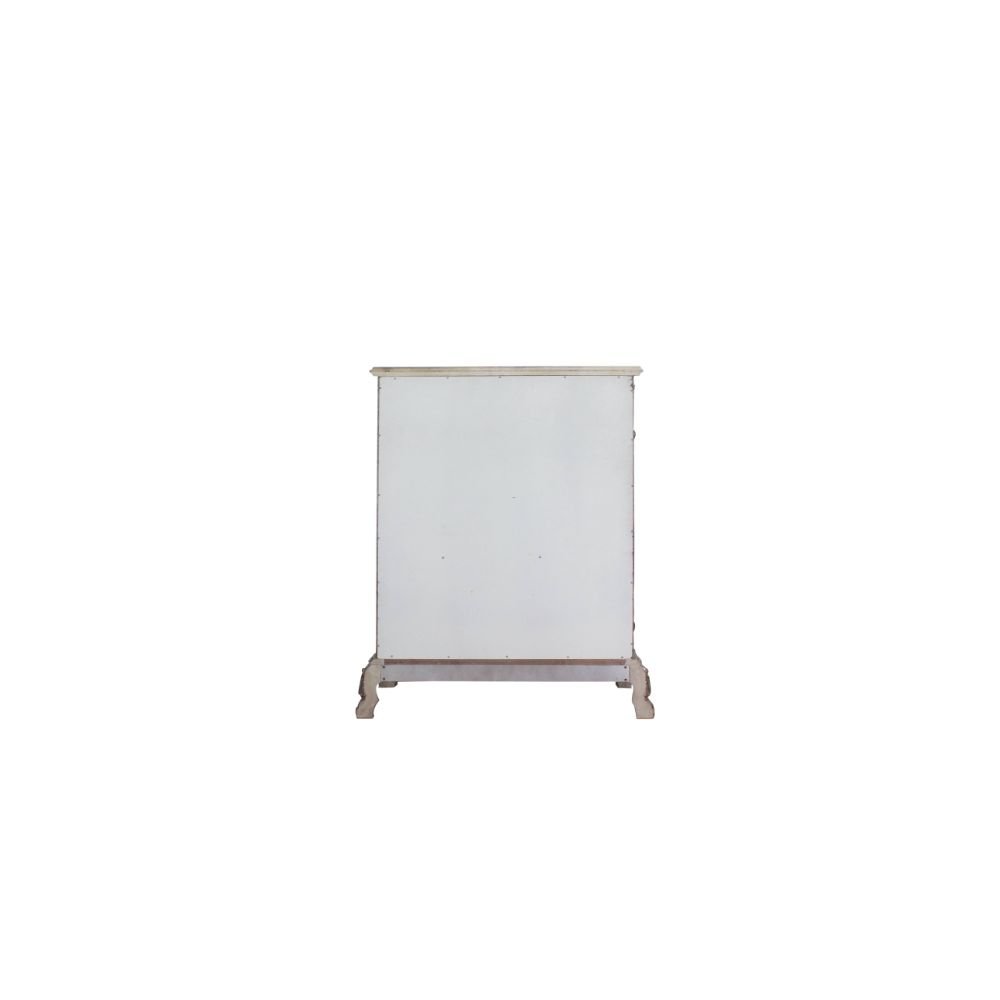 Dresden Chest Vintage Bone White. Picture 4