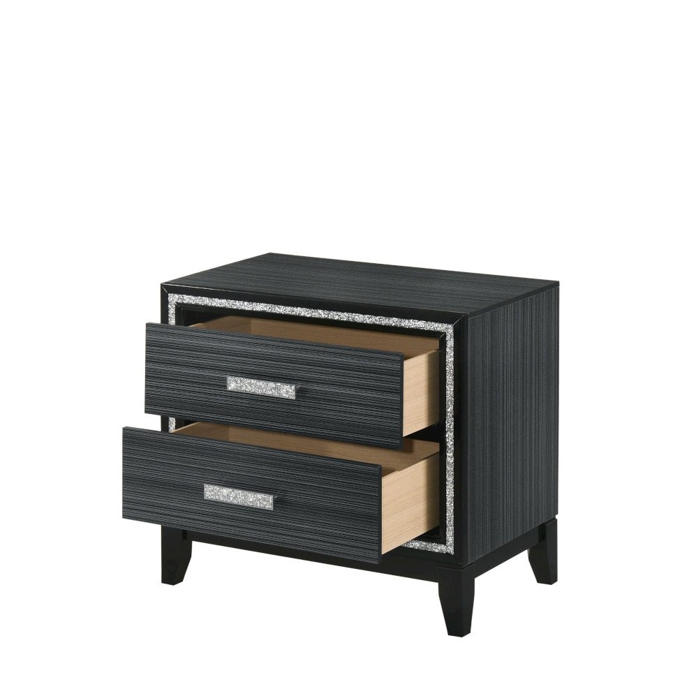 Haiden Nightstand Weathered Black. Picture 4