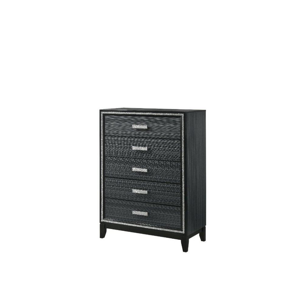 Haiden Chest Weathered Black. Picture 1
