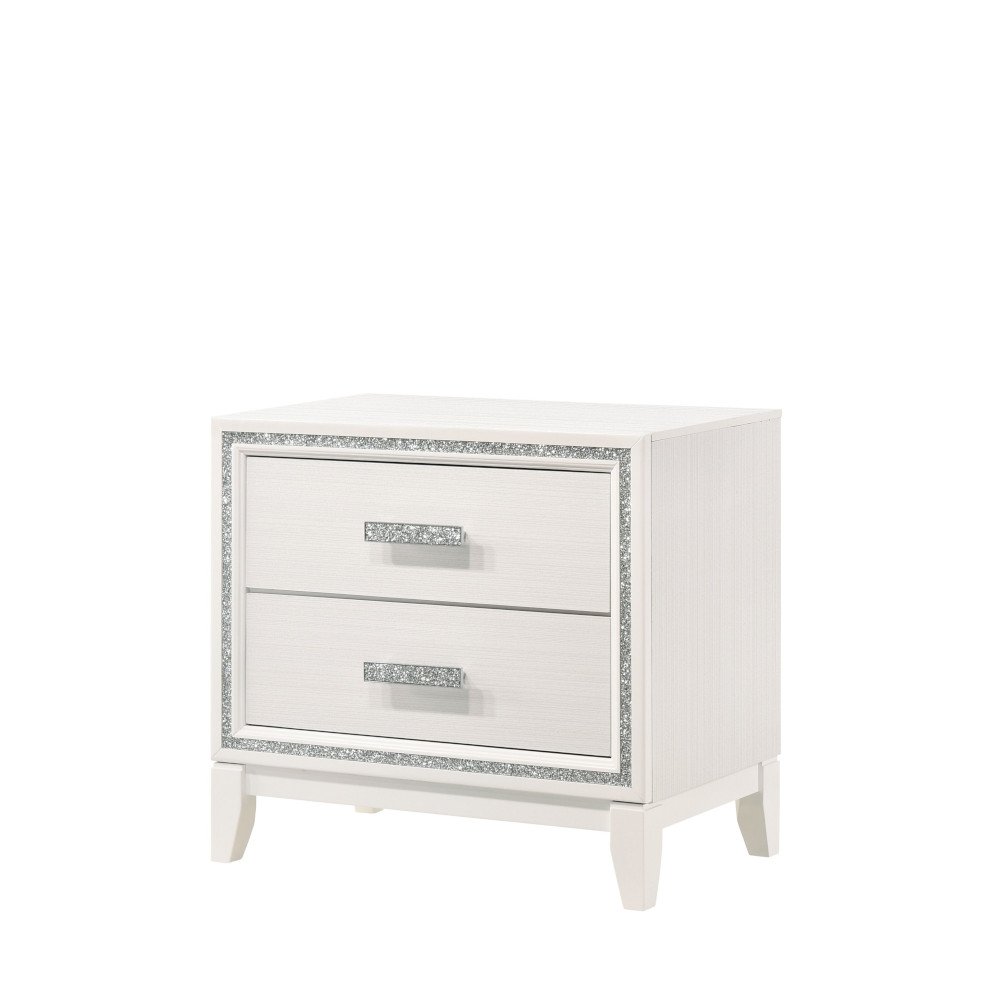 Haiden Nightstand White. Picture 2