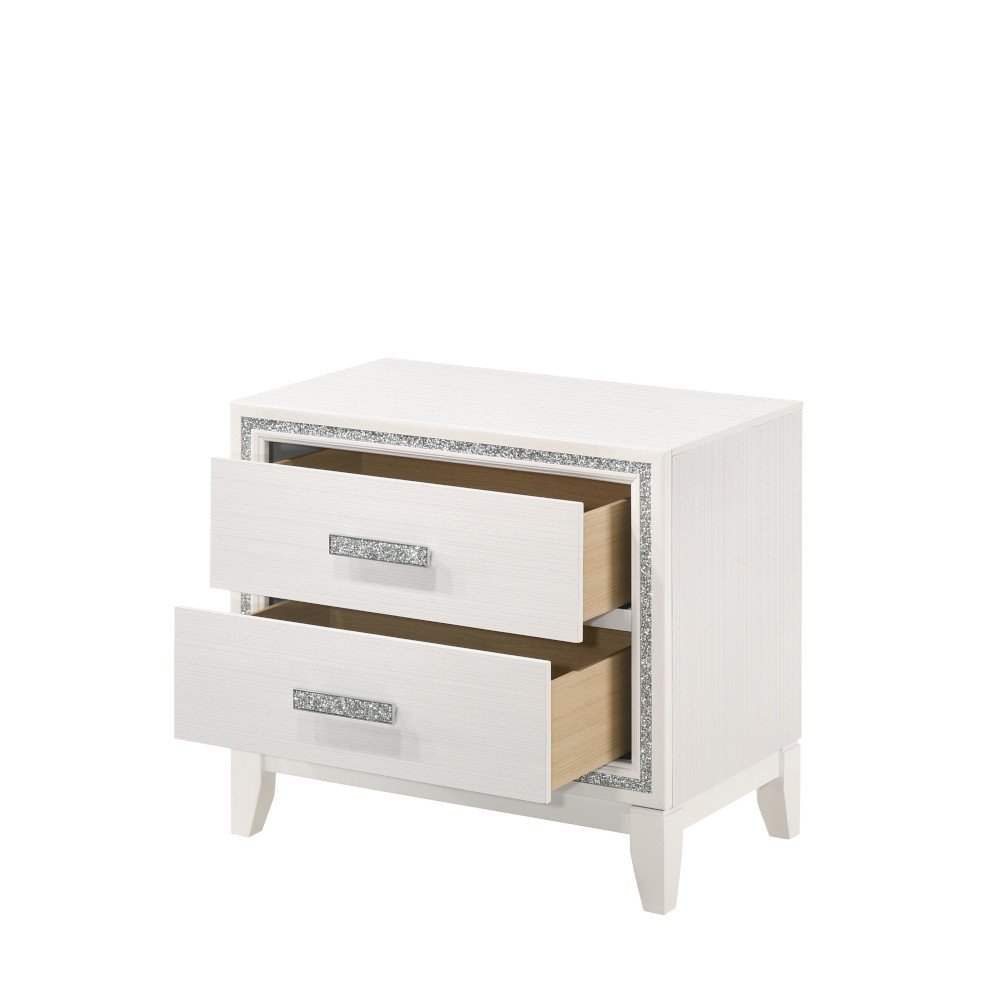 Haiden Nightstand White. Picture 4