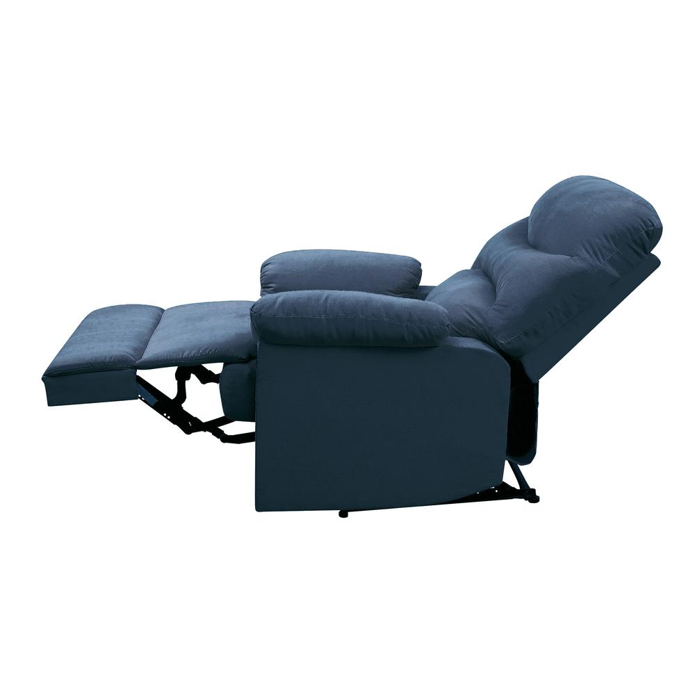 Arcadia Recliner, Blue Fabric. Picture 8