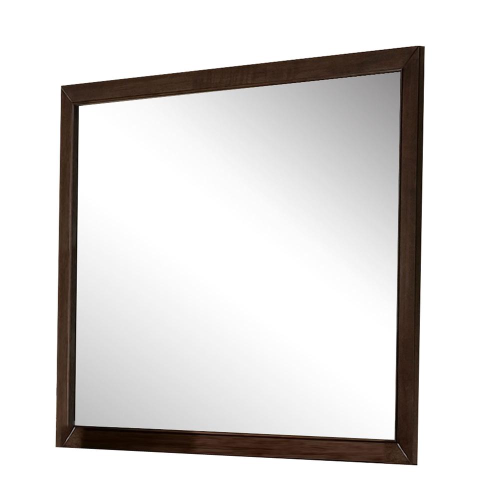 Madison Mirror, Espresso. Picture 1