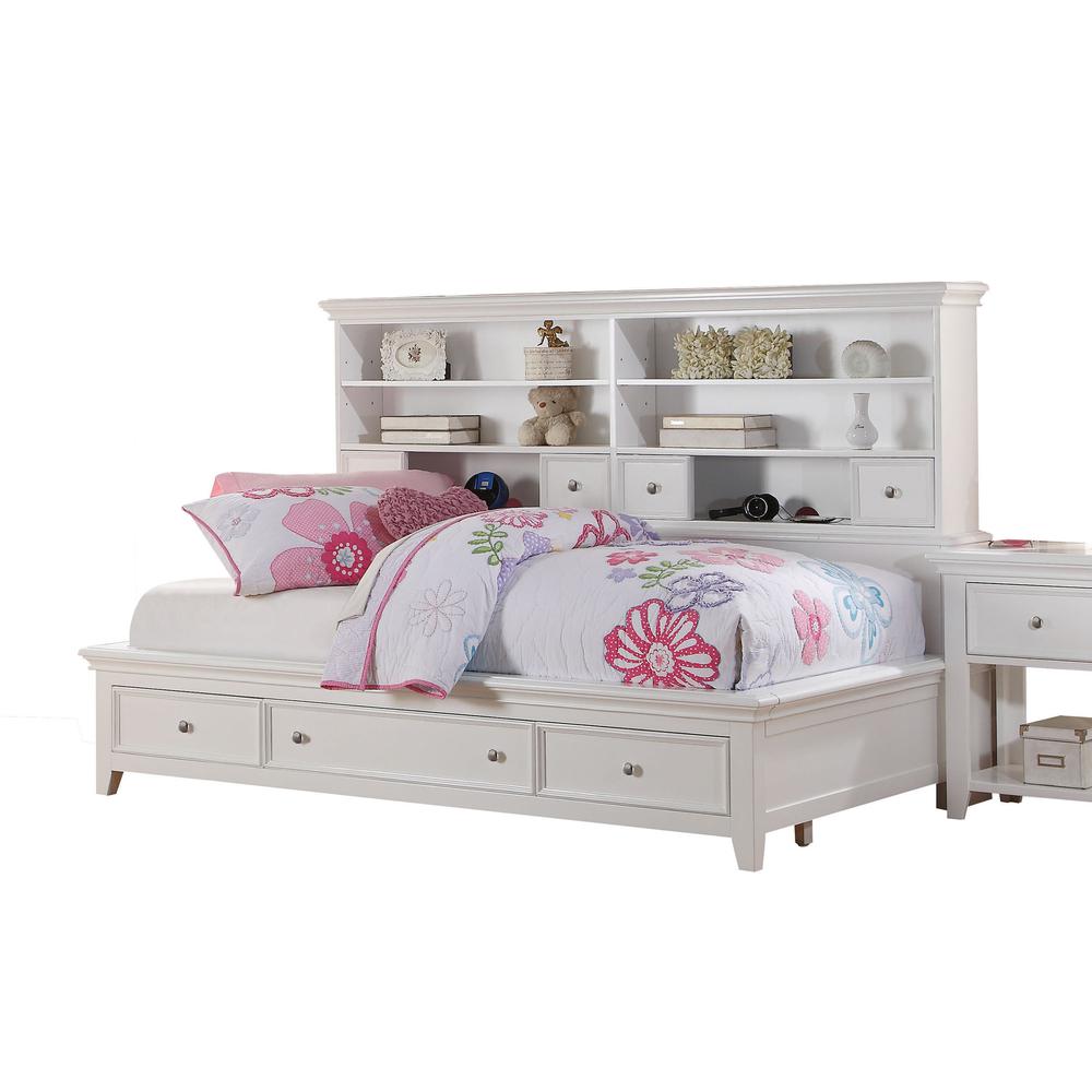 Lacey Daybed w/Storage White. Picture 1