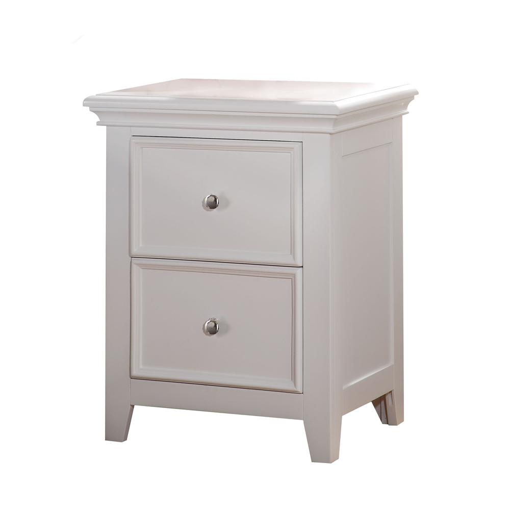 Lacey Nightstand White. Picture 1