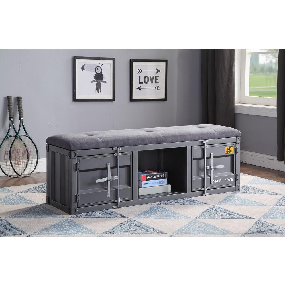 Cargo Daybed & Trundle (Twin Size), Gunmetal (1Set/1Ctn). Picture 1