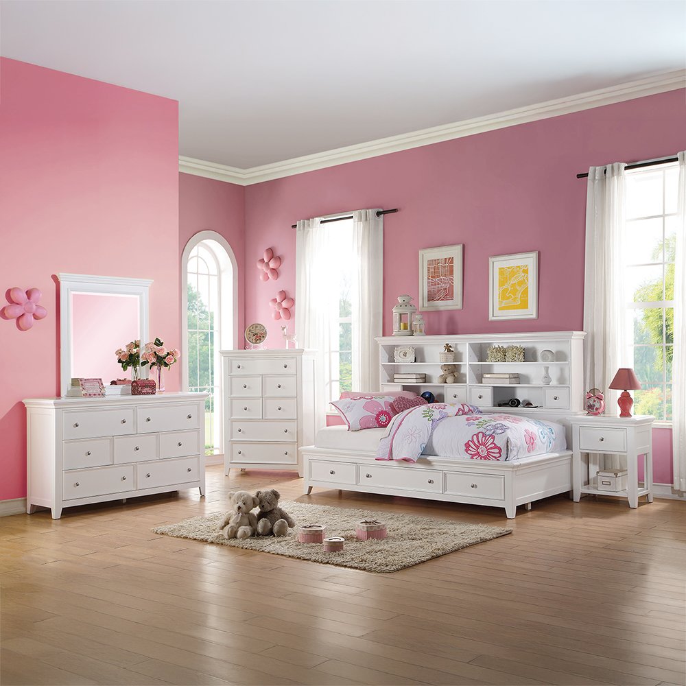 Lacey Daybed w/Storage White. Picture 5