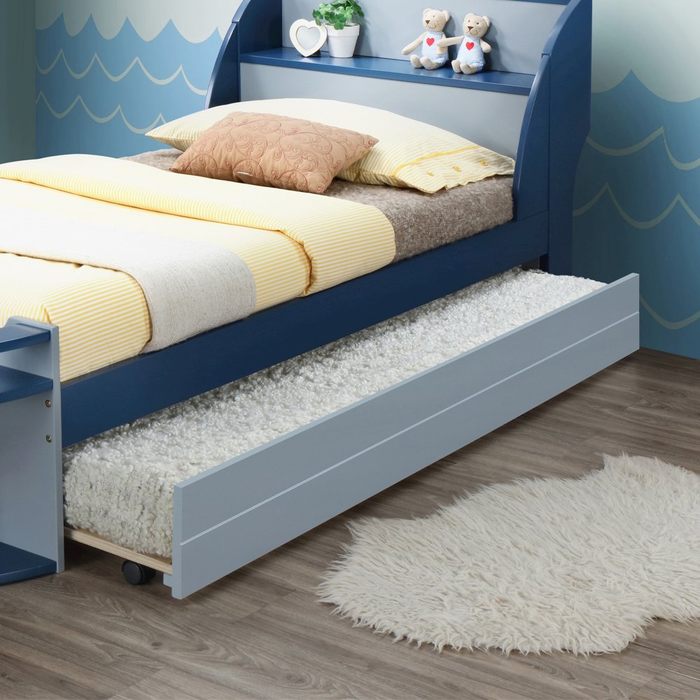 Neptune II Trundle (Twin)-Optional Gray. Picture 1