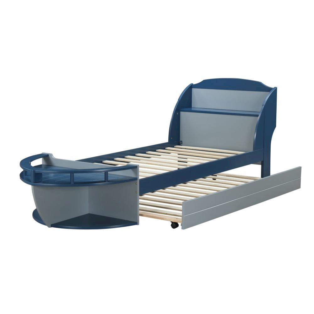 Neptune II Trundle (Twin)-Optional Gray. Picture 2