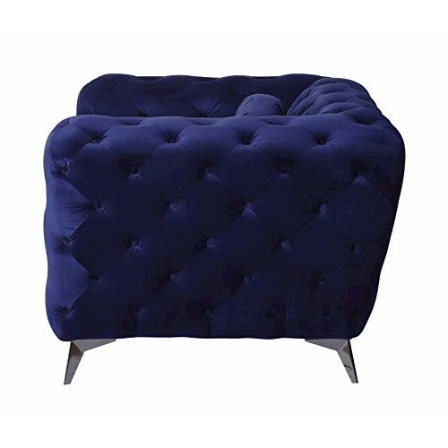 Atronia Sofa Blue Velvet. Picture 5