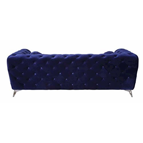 Atronia Sofa Blue Velvet. Picture 6