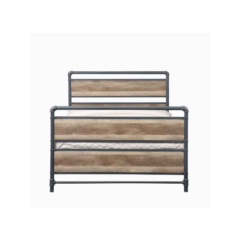 Brantley Full Bed Antique Oak & Sandy Gray. Picture 2