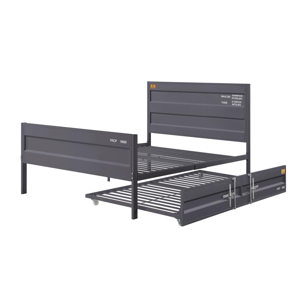 Cargo Full Bed, Gunmetal. Picture 1