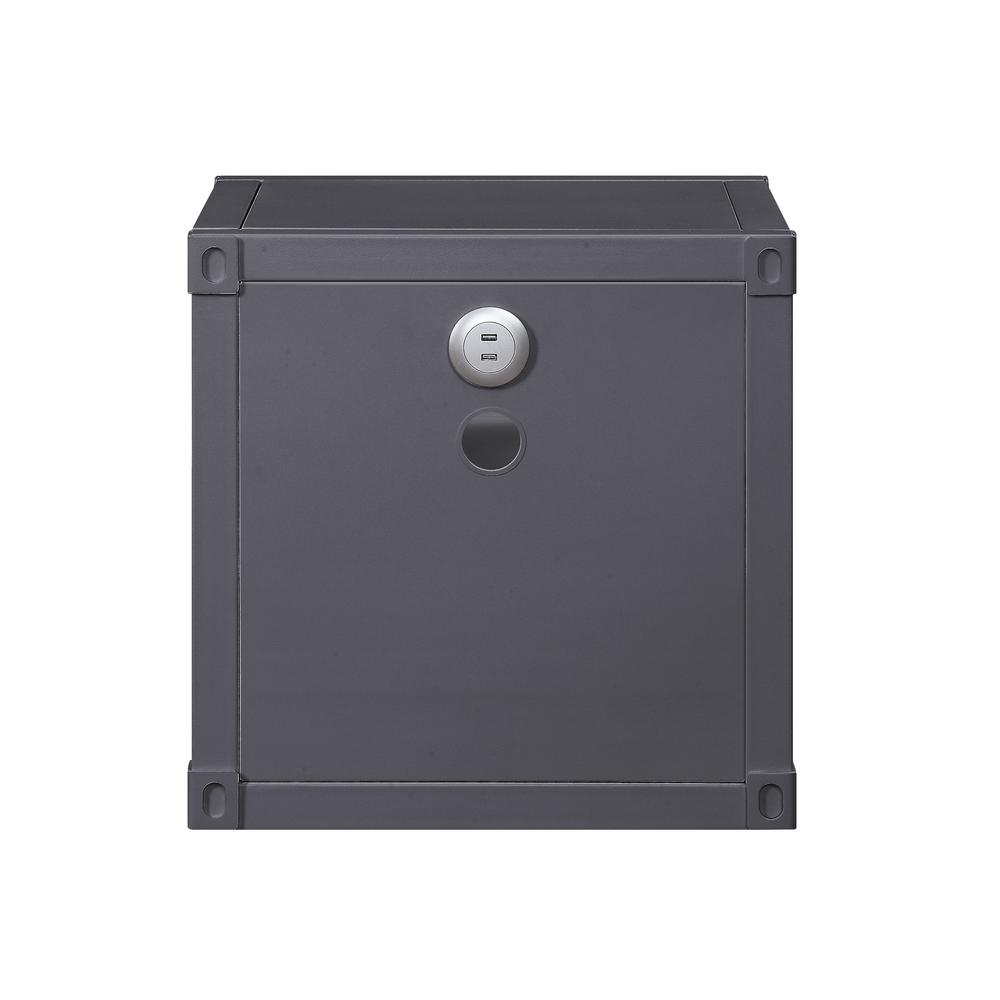 Cargo Nightstand (USB), Gunmetal. Picture 2