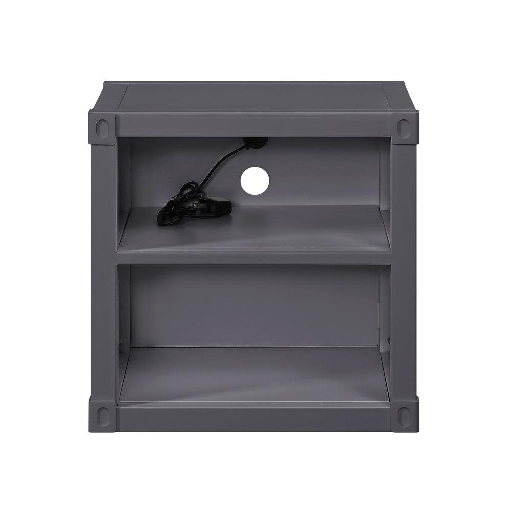 Cargo Nightstand (USB), Gunmetal. Picture 3