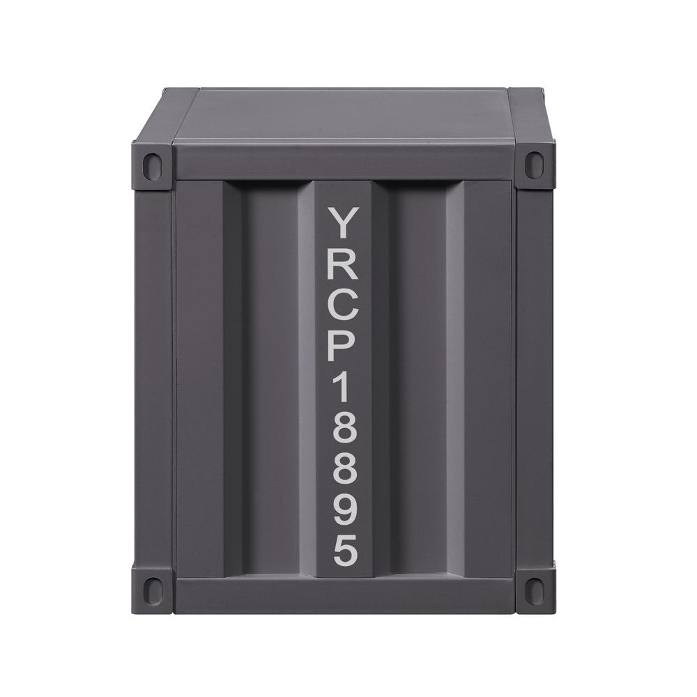Cargo Nightstand (USB), Gunmetal. Picture 4