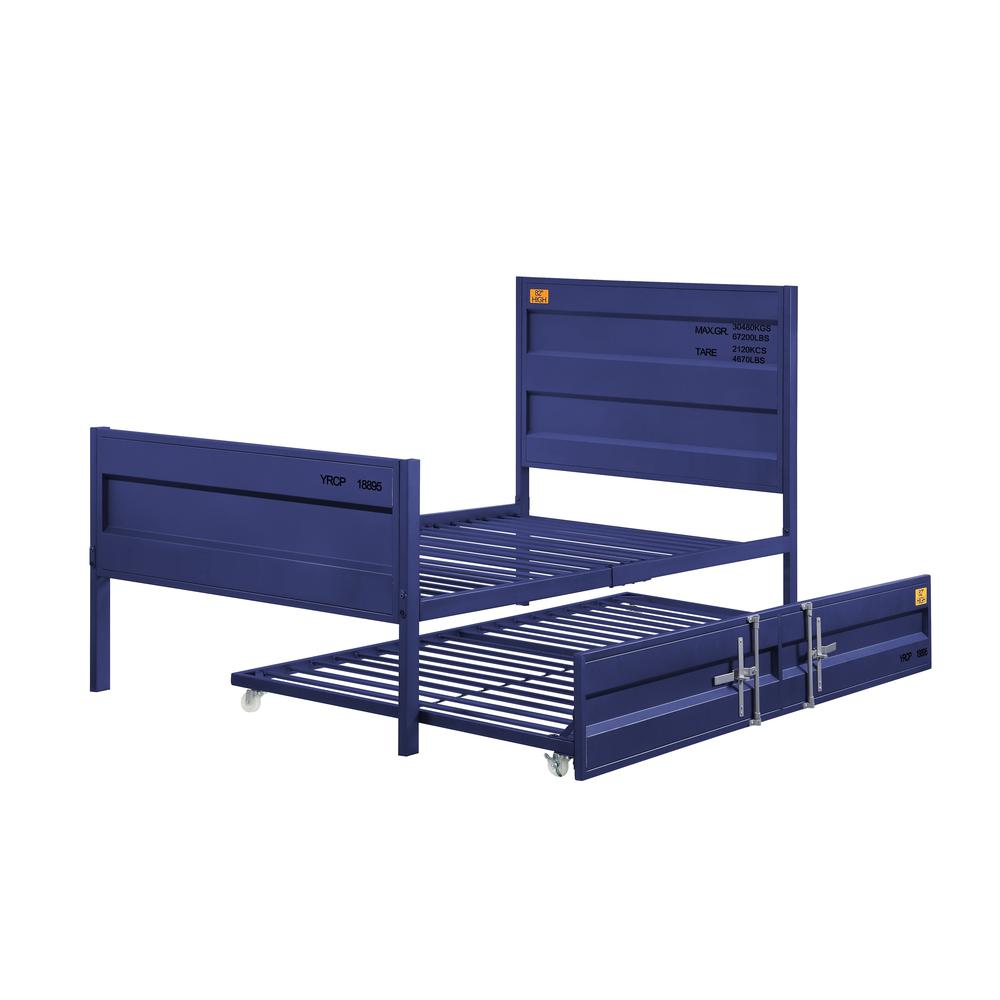 Cargo Trundle (Twin)-Optional Blue. Picture 1