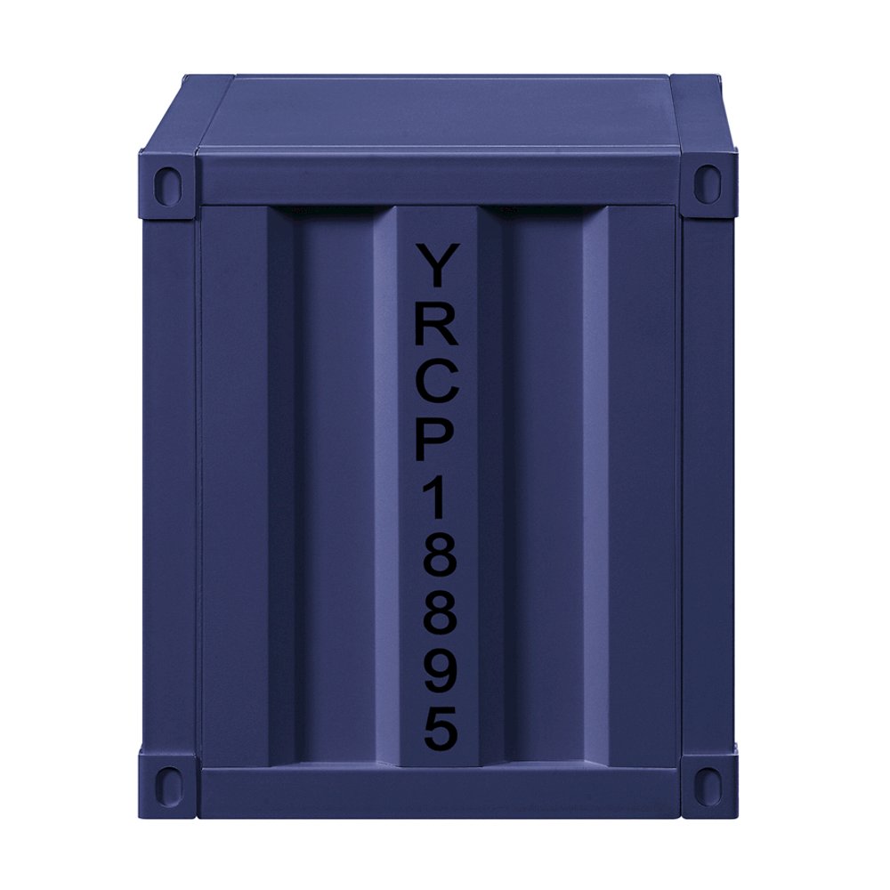 Cargo Nightstand w/USB Port Blue. Picture 4